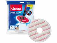 Vileda Recharge Spin & Clean Mikrofaser Nachfüllpack, White, 1 Unité (Lot de 1)