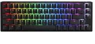 Ducky One 3 Classic Black/White SF Gaming Tastatur, RGB LED - MX-Silent-Red (US)