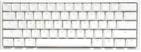 Ducky One 2 Pro Mini White Edition Gaming Tastatur, RGB LED - Kailh Red (US)