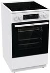 Gorenje GECS5C 70 WA Elektro-Standherd mit Glaskeramik-Kochfeld / 50 cm / 70