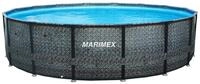 Marimex Florida Swimmingpool Premium Ratan I Stahlwandpool f&uuml;r Garten I 4,57x1,32 m