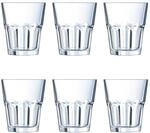 Arcoroc ARC L7844 Granity Whiskyglas, 350ml, Glas, transparent, 6 St&uuml;ck