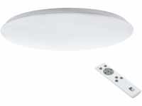 EGLO LED Deckenlampe Giron, 1 flammige Deckenleuchte, Material: Stahl, Kunststoff,