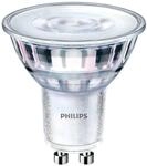 Philips LED classic Lampe 65W GU10 Warmwei&szlig; 460lm Silber 1er P