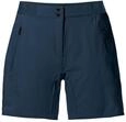 VAUDE Women's Scopi LW Shorts II, leichte Shorts, Passform: Slim fit, Dark sea Uni,