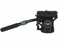 Rollei VH-9 Fluid-Videokopf, Videoneiger für Camcorder und DSLR-Kameras, für