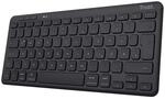 Trust Lyra Kompakte Bluetooth Tastatur, QWERTZ-Layout, 85% Recyclingkunststoff,