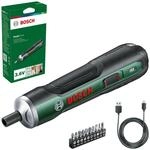 Bosch Akkuschrauber PushDrive Starter Set (3,6V; 1,5Ah; 5,0 Nm; 10x