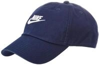 Nike Unisex H86 Futura Wash Baseballkappe, Midnight Navy/White, One Size