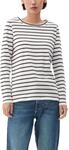 s.Oliver Gestreiftes Langarmshirt aus Jersey