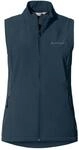 VAUDE Women's Yaras Vest, Damen Weste f&uuml;r den Radsport, dark sea uni, 40