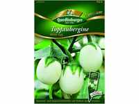 Topf-Aubergine, White Egg Quedlinburger Saatgut Samen 290201