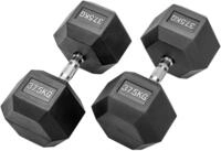 Bad Company I Kurzhanteln gummiert f&uuml;r Aerobic, Gymnastik und Fitness 75 Kg (2x37,5)