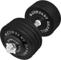 Guss Kurzhantel-Set 45Kg (1 x Kurzhantelstange 45cm, 2x1,25, und 8x5Kg