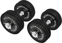 Guss Kurzhantel-Set 65Kg (2 x Kurzhantelstange 35cm und 12x5Kg Hantelscheiben)