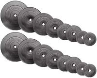 Bad Company Hantelscheiben 30/31 mm Kunststoff Paarweise (1-30 kg) oder als Set (3-90