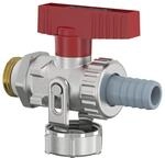 Simplex KFE-Kugelhahn Entleerungshahn 1/2" D m.SLV, Mehrschicht-Sanit&auml;rarmatur,