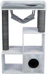 TRIXIE Katzen Kletterh&ouml;hle KRATZBAUM MIT REGALFUNKTION, 72 &times; 110 &times; 38 cm, GRAU-