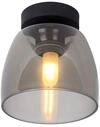 Lucide TYLER - Deckenleuchte Badezimmer - &Oslash; 16,1 cm - 1xG9 - IP44 - Schwarz