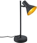 RL LIVE YOUR LIGHT Reality Leuchten R50161002 Tischleuchte, Metall, schwarz/gold