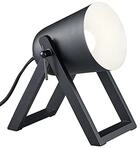 Reality Leuchten R50721032 Marc, Tischleuchte, E27, Schwarz matt, 12.5 x 19.5 x 21 cm