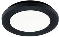 Reality Leuchten LED Deckenleuchte Camillus R62921032, Kunststoff schwarz matt, Acryl