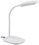 Reality Leuchten LED Schreibtischleuchte Boa R52431101, Acryl wei&szlig;, inkl. 3.5 Watt