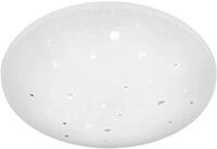 Reality Leuchten LED Deckenleuchte Achat R62735000, Acryl wei&szlig;, 21 Watt, Starlight