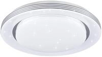 Reality Leuchten LED Deckenleuchte Atria R67045800, Kunststoff wei&szlig;, inklusiv 22.5
