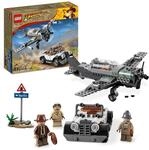 LEGO 77012 Indiana Jones Flucht vor dem Jagdflugzeug Action-Set mit baubarem