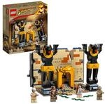 LEGO Indiana Jones Flucht aus dem Grabmal Konstruktionsspielzeug mit Tempel und...