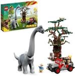 LEGO 76960 Jurassic Park Entdeckung des Brachiosaurus, Dinosaurier Spielzeug mit