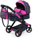 Bayer Design 17080AA Puppenwagen Xeo mit Tasche, h&ouml;henverstellbarer Griff,