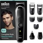 Braun All-In-One Trimmer-Set 3, 8-in-1 Multigroom, Barttrimmer, Nasenhaartrimmer,