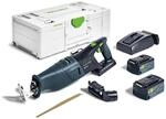 Festool &ndash; Akku-S&auml;bels&auml;ge RSC 18 5,0 EB-Plus inkl. Akkupacks BP 18 Li 5,0 +