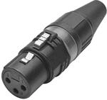 DMX Kabel 2x0.34 3pin 100m bk BINARIO 234