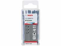 Bosch Professional 10 Stück PointTeQ Sechskantbohrer (für Metall, Ø: 4,2 mm,