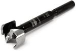 Black Shark Pro Forstnerbohrer &Oslash; 25 mm, L&auml;nge 88 mm, Schaft 8 mm mit 3 Fl&auml;chen