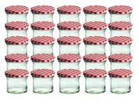 CapCro 25er Set Sturzglas 125 ml Marmeladenglas Einmachglas Einweckglas to 66...