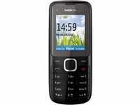 Nokia C1-01 Handy (4,6 cm (1,8 Zoll) Display, Micro USB, VGA Kamera) dark grey