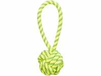 Trixie 33661 Aqua Toy Seil Set mit gewebtem, Ø 7 × 21 cm Perro Spiel mit Ball, gelb