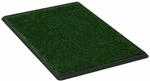 vidaXL Haustier Toilette mit Tablett Kunstgras Hundetoilette Welpentoilette...