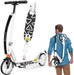 KESSER&reg; Cityroller Scooter 205mm R&auml;der PU Big Wheel - Pro-S Tretroller mit...