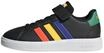 adidas Unisex Kinder Grand Court Court Elastic Lace and Top Strap Shoes, Core