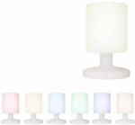 Smartwares LED-Tischlampe &ndash; 3 Modi & 7 Farben &ndash; Kabellos, USB-aufladbar &ndash; F&uuml;r
