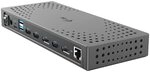 i-tec USB 3.0 / USB-C/Thunderbolt, 3X 4K Docking Station Gen 2 mit Power...