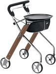 Trust Care Wohnraum-Rollator Let's Dream wallnuss-chrom