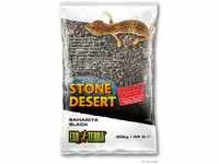 Exo Terra Bahariya Black Stone Desert, natuerlicher Wuestenboden, Wuesten Substrat,