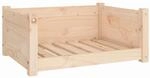 vidaXL Hundebett 65,5 x 50,5 x 28 cm Massivholz Kiefer
