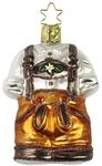 Inge Glas Christbaumschmuck Lederhosen Wiesn Gaudi